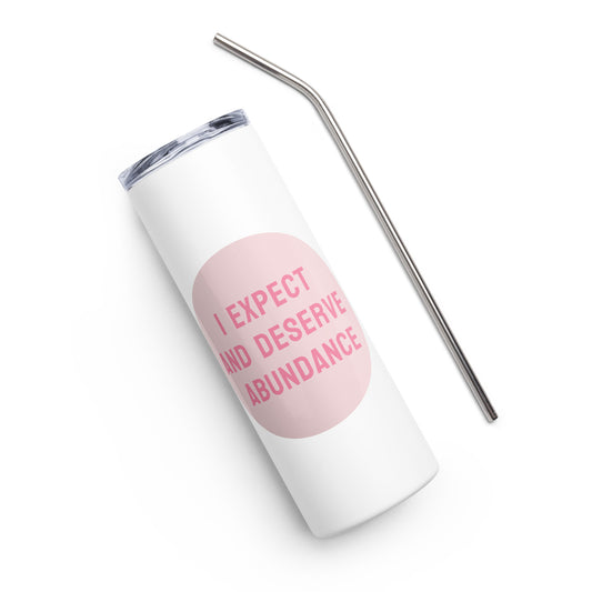 Stainless Steel Tumbler - Quote